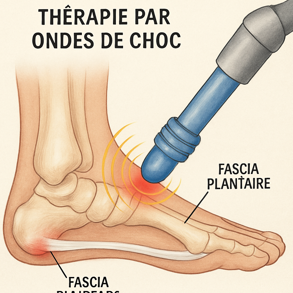 découvrez comment le traitement par ondes de choc (shockwave/eswt) peut soulager la fasciite plantaire à montréal. obtenez des soins personnalisés et efficaces pour retrouver le confort de vos pieds.