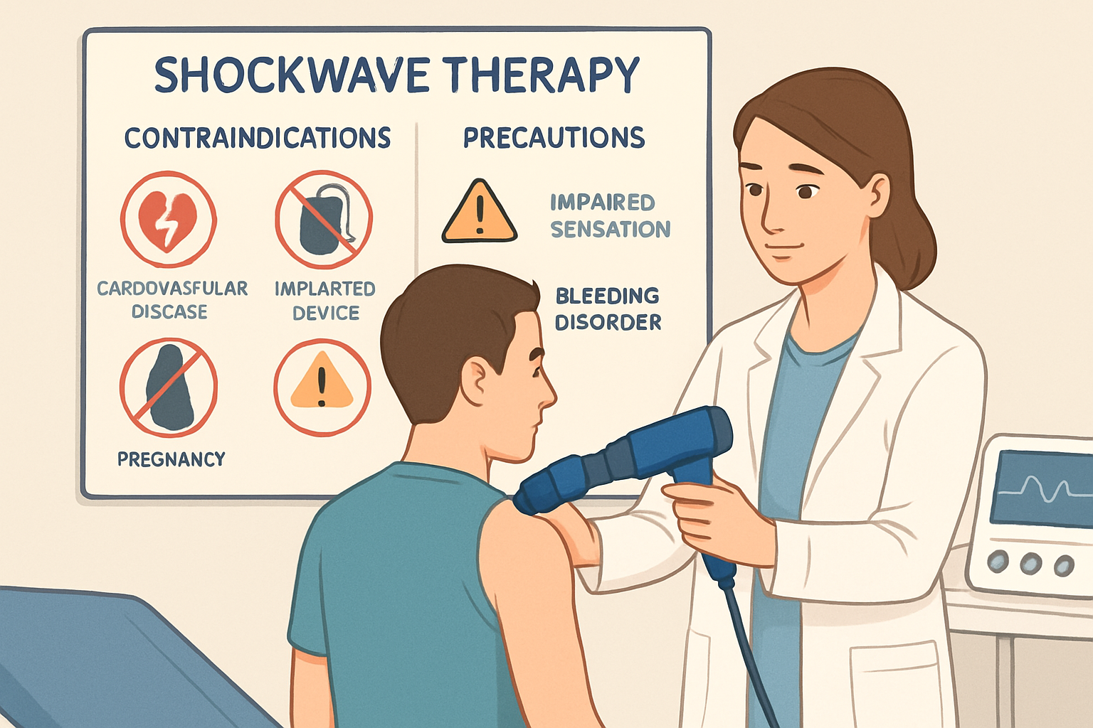 la thérapie par ondes de choc, non invasive et efficace, soulage la douleur chronique, accélère la récupération et favorise une santé durable.