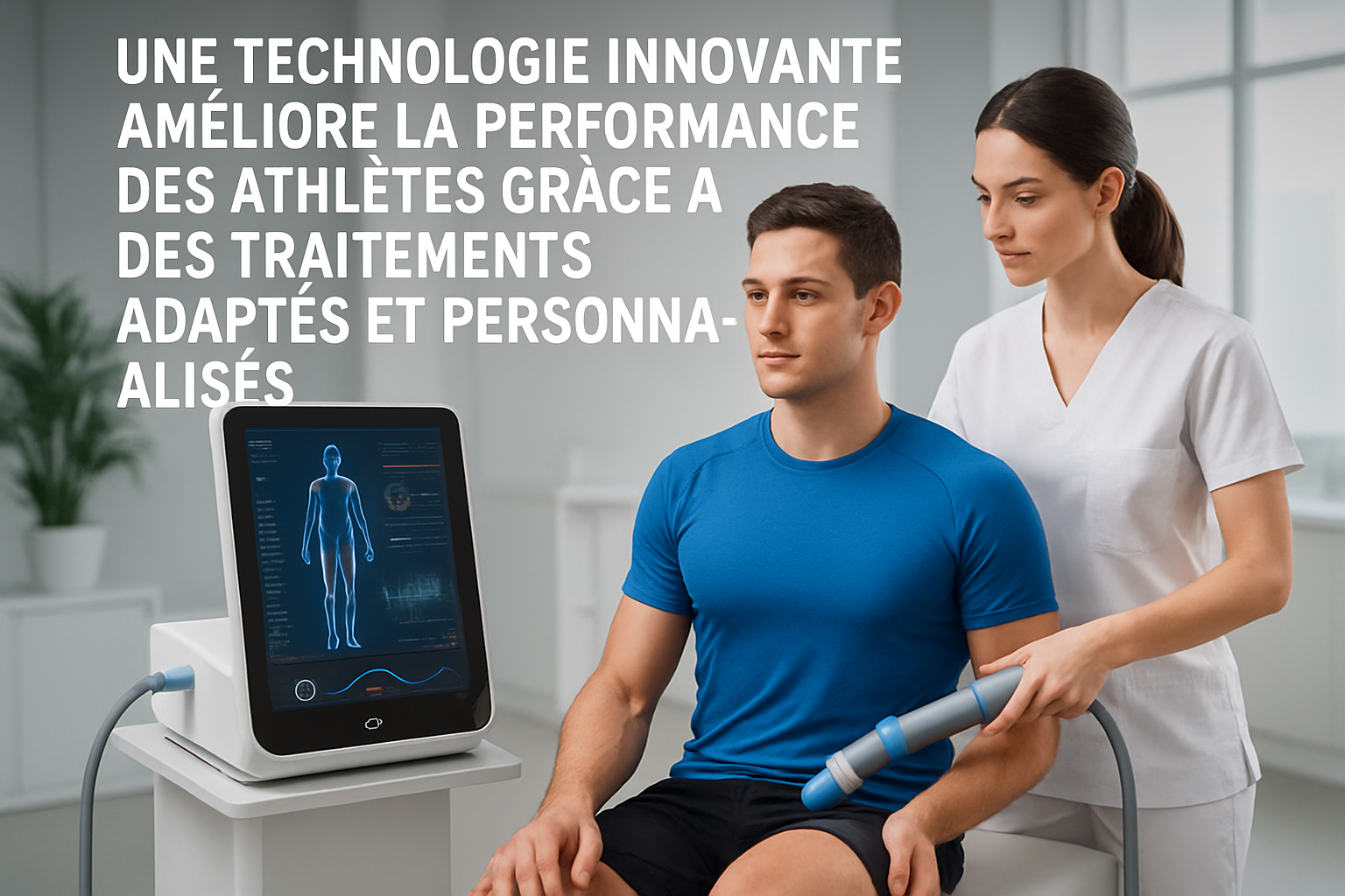 la thérapie par ondes de choc soulage la douleur, traite les blessures et accélère la récupération des sportifs et athlètes pour optimiser les performances.