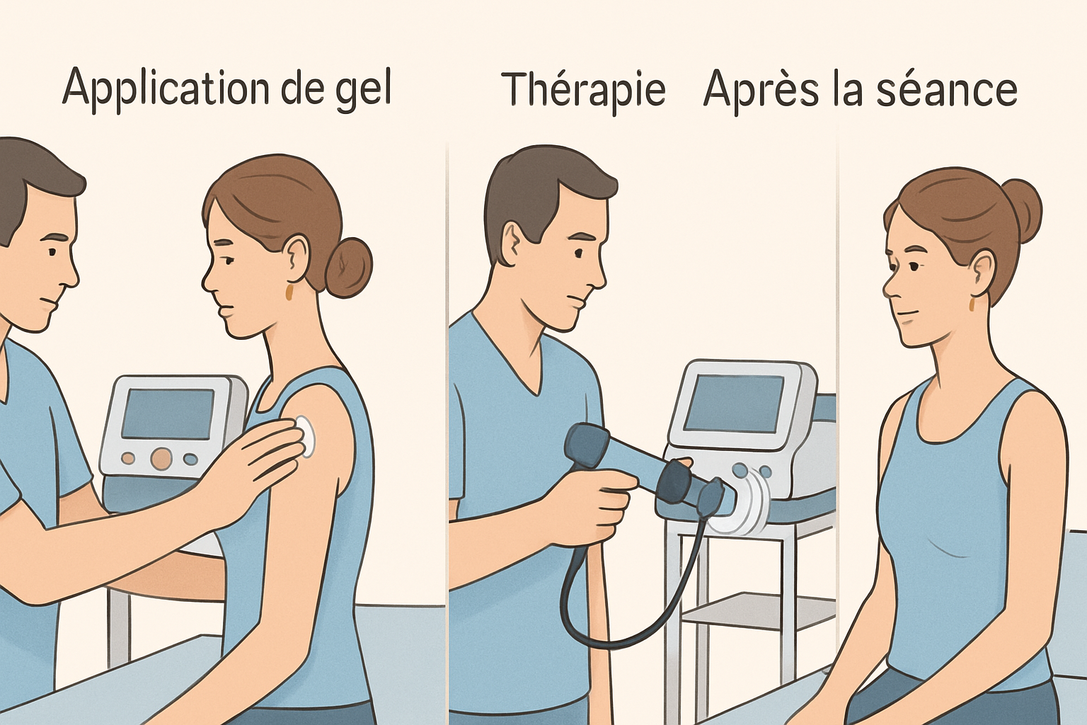 découvrez notre équipe d'experts en thérapie shockwave, dédiée à offrir des traitements innovants et efficaces pour soulager vos douleurs et améliorer votre bien-être. profitez de notre expertise et de technologies de pointe pour retrouver une vie active.