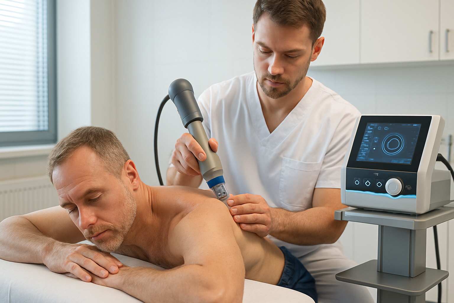 découvrez comment la thérapie par ondes de choc soulage les douleurs persistantes, stimule la réparation tissulaire et améliore durablement votre mobilité.