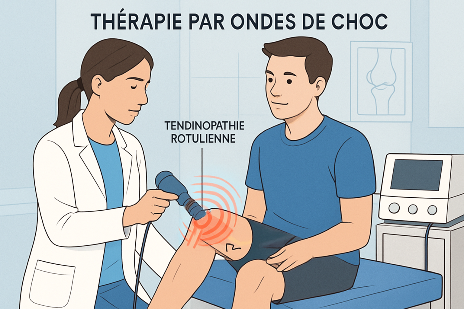 découvrez comment les ondes de choc peuvent soulager la tendinopathie rotulienne et favoriser une récupération optimale. informez-vous sur cette méthode innovante pour retrouver un genou en pleine forme.