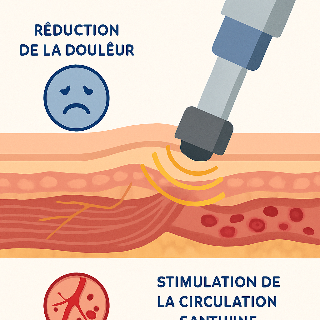 faites la différence entre syndrome de loge et contracture et voyez comment les ondes de choc soulagent la douleur et favorisent une récupération rapide.