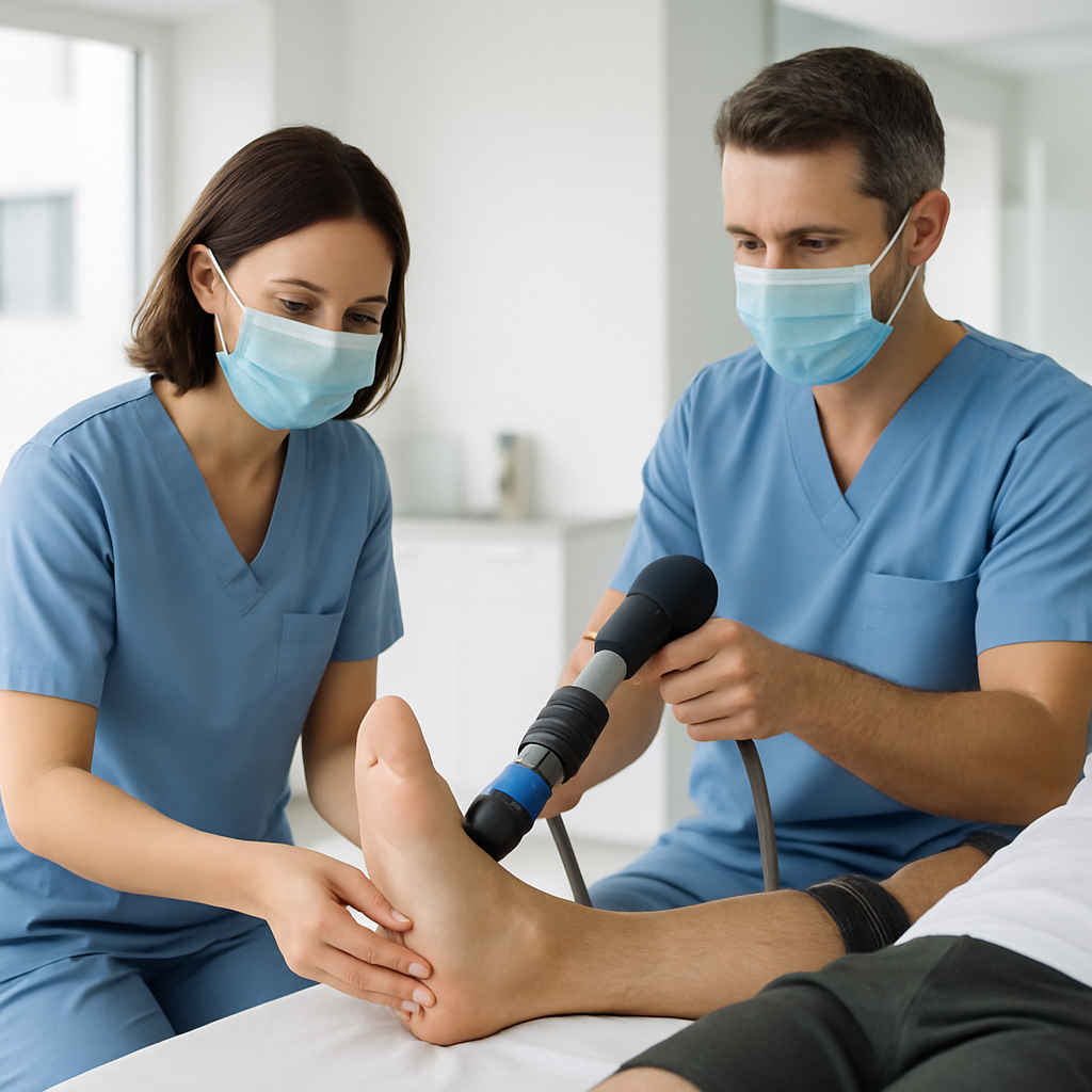 découvrez le traitement efficace de la fasciite plantaire par ondes de choc à montréal et terrebonne. retrouvez le soulagement de la douleur et retrouvez votre confort de marche grâce à notre méthode innovante et non invasive.